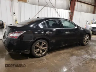 2012 Nissan Maxima 3.5 SV w/Sport Pkg with VIN 1N4AA5AP2CC840901, listed as a Copart auction lot 51857575 with 101,021 mi miles and Salvage Title. Bid and sale history available at carsss.com. Image 3.