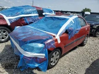 2008 Kia Rio LX with VIN KNADE123186318490, listed as a Copart auction lot 51544285 with Not Provided miles and Salvage Title. Bid and sale history available at DreamBid. Image 1.