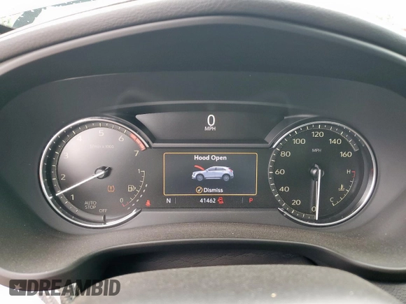 2023 Cadillac XT4 FWD Sport with VIN 1GYFZER42PF111153, listed as a Copart auction lot 60546315 with 41,462 mi miles and Salvage title. Bid and sale history available at DreamBid. Image 9.