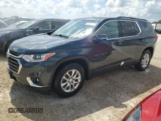 2020 Chevrolet Traverse LT Cloth with VIN 1GNEVGKW5LJ140861, listed as a Copart auction lot 74048774 with Not Provided miles and Non Repairable. Bid and sale history available at carsss.com. Image 1.