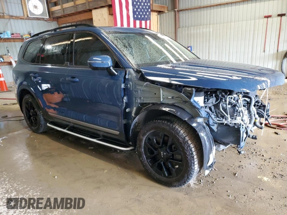 2023 Kia Telluride SX Prestige с VIN 5XYP5DGC7PG331721, выставлен на аукционе Copart как лот 60235625 с пробегом 52 611 миль миль и Списание • Salvage title. История ставок и продаж доступна на DreamBid. Изображение 4.
