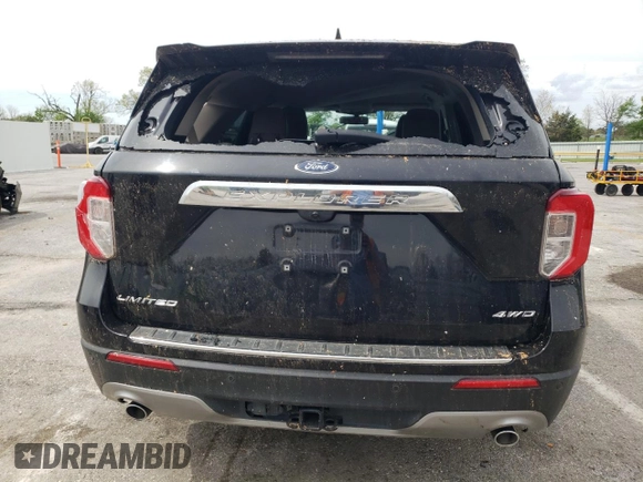 2021 Ford Explorer Limited z VIN 1FMSK8FH2MGA30463, wystawiony jako Copart lot #54108745 z przebiegiem 99 307 mil mil oraz Szkoda całkowita • Salvage title. Historia ofert i sprzedaży dostępna na DreamBid. Obrazek 6.