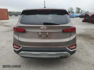 2020 Hyundai Santa Fe SE with VIN 5NMS2CAD3LH215740, listed as a Copart auction lot 50460975 with 81,731 mi miles and Salvage Title. Bid and sale history available at carsss.com. Image 6.