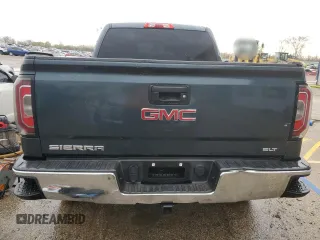 2017 GMC Sierra 1500 SLT with VIN 3GTP1NEC6HG213554, listed as a Copart auction lot 52436745 with 104,023 mi miles and Salvage title. Bid and sale history available at DreamBid. Image 6.