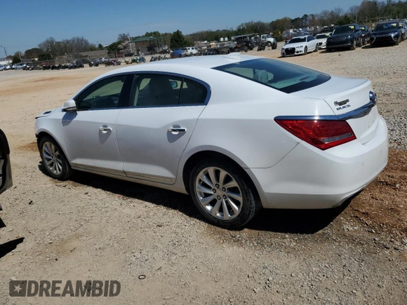 2015 Buick LaCrosse Premium I with VIN 1G4GD5G37FF190431, listed as a Copart auction lot 50805015 with 109,393 mi miles and Salvage title. Bid and sale history available at DreamBid. Image 2.