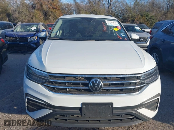 2024 Volkswagen Tiguan S with VIN 3VVRB7AX7RM041291, listed as a IAAI auction lot 41793818 with 24,004 mi miles and . Bid and sale history available at DreamBid. Image 12.