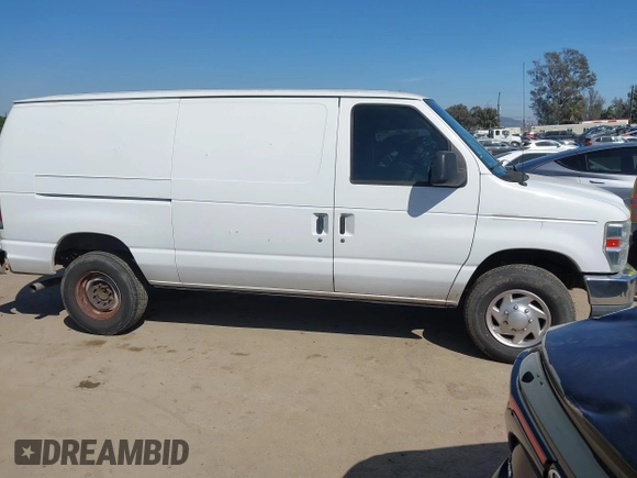 2008 Ford Econoline Cargo Commercial with VIN 1FTNE24L28DA02389, listed as a IAAI auction lot 41850693 with 243,259 mi miles and . Bid and sale history available at DreamBid. Image 13.