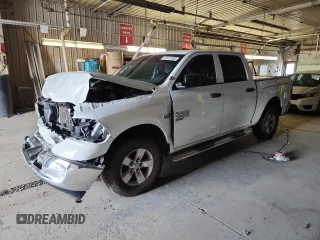 2019 Ram 1500 Express with VIN 1C6RR7KT2KS630016, listed as a Copart auction lot 61912305 with 79,017 mi miles and Salvage title. Bid and sale history available at DreamBid. Image 1.