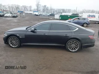 2022 Genesis G80 2.5T with VIN KMTGB4SC7NU131743, listed as a IAAI auction lot 41466806 with 28,618 mi miles and . Bid and sale history available at DreamBid. Image 14.