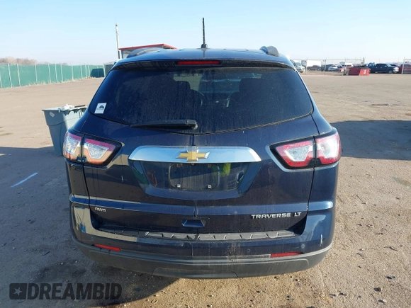 2015 Chevrolet Traverse LT with VIN 1GNKVGKD9FJ381764, listed as a IAAI auction lot 41998902 with 96,370 mi miles and . Bid and sale history available at DreamBid. Image 16.