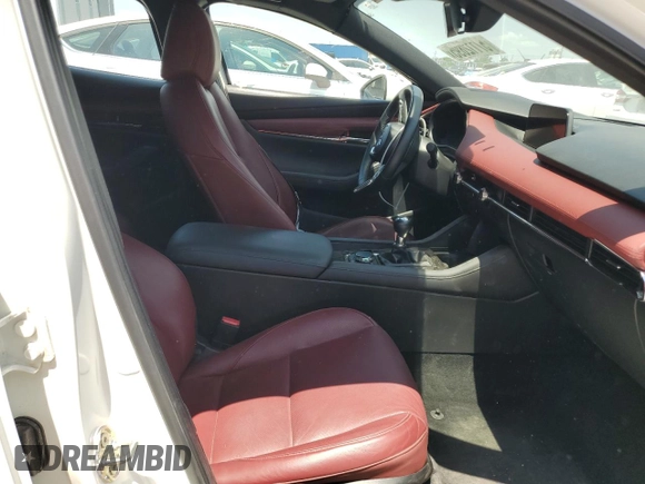 2021 Mazda 3 Premium with VIN JM1BPAML7M1313030, listed as a Copart auction lot 57112895 with 38,251 mi miles and Salvage Title. Bid and sale history available at DreamBid. Image 7.