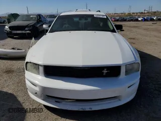 2008 Ford Mustang Deluxe with VIN 1ZVHT80N185201647, listed as a Copart auction lot 53337135 with 168,425 mi miles and Salvage Title. Bid and sale history available at carsss.com. Image 5.