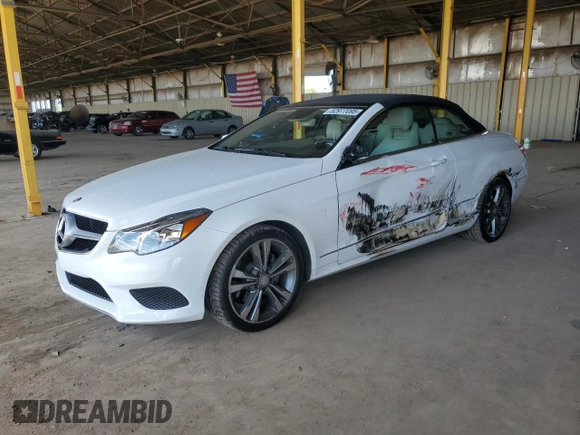 2014 Mercedes-Benz E 350 with VIN WDDKK5KF0EF281647, listed as a Copart auction lot 52977095 with 73,345 mi miles and Salvage Title. Bid and sale history available at DreamBid. Image 1.