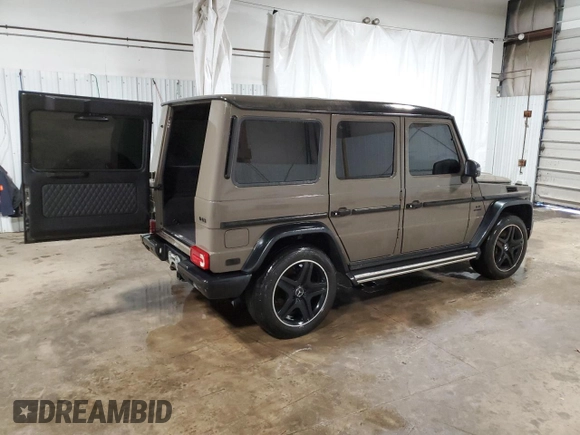 2017 Mercedes-Benz G-Class AMG G 63 with VIN WDCYC7DF5HX273627, listed as a Copart auction lot 49098875 with 0 mi miles and Salvage Title. Bid and sale history available at carsss.com. Image 3.
