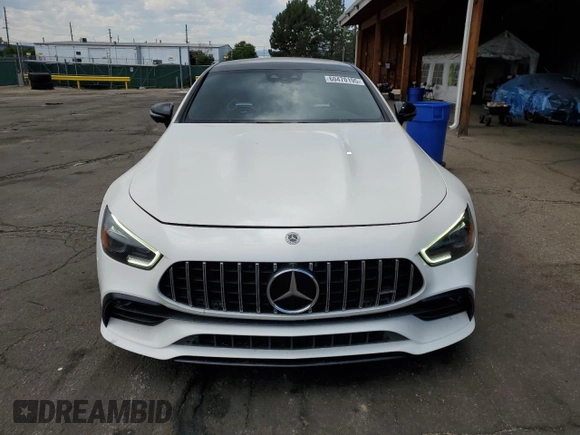 2021 Mercedes-Benz AMG GT 43 with VIN W1K7X5KB1MA040583, listed as a Copart auction lot 60470195 with 48,853 mi miles and Salvage title. Bid and sale history available at DreamBid. Image 5.