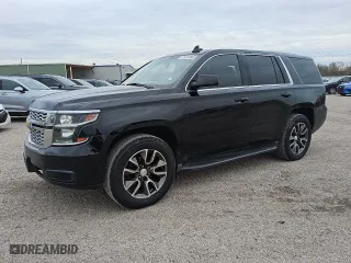 2016 Chevrolet Tahoe Commercial with VIN 1GNLCDEC6GR367805, listed as a Copart auction lot 88856575 with 90,497 mi miles and Clean Title. Bid and sale history available at carsss.com. Image 1.
