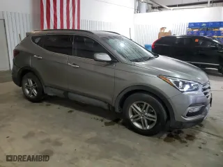 2017 Hyundai Santa Fe Sport 2.4L with VIN 5XYZU3LB2HG440981, listed as a Copart auction lot 53853205 with 53,628 mi miles and Salvage Title. Bid and sale history available at carsss.com. Image 4.