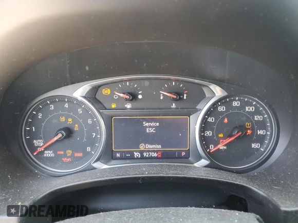 2019 GMC Terrain Denali with VIN 3GKALXEX9KL295684, listed as a Copart auction lot 53976375 with 92,706 mi miles and Salvage title. Bid and sale history available at DreamBid. Image 9.