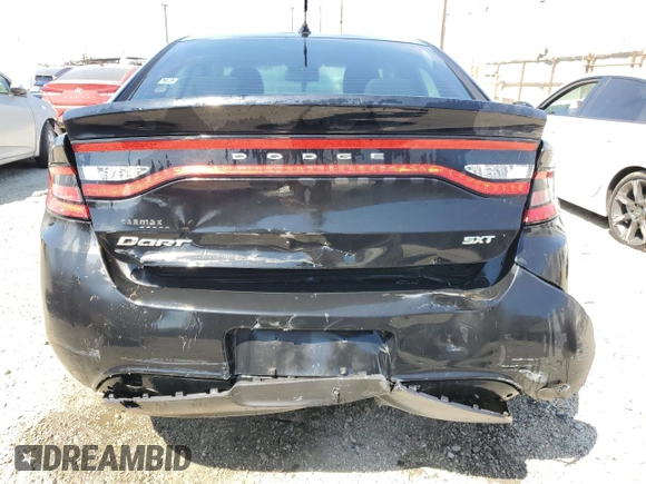 2013 Dodge Dart SXT with VIN 1C3CDFBA0DD186104, listed as a Copart auction lot 51106675 with 86,592 mi miles and Clean Title. Bid and sale history available at DreamBid. Image 6.