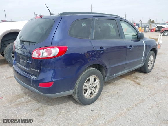 2010 Hyundai Santa Fe GLS with VIN 5NMSG3AB2AH390008, listed as a IAAI auction lot 42067739 with 182,546 mi miles. Bid and sale history available at carsss.com. Image 4.