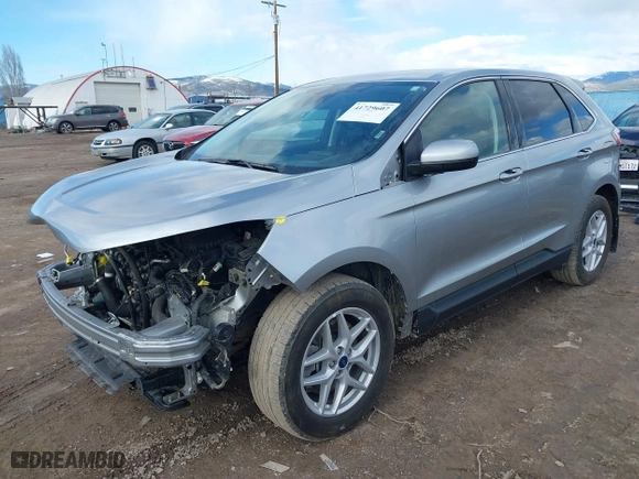 2022 Ford Edge SEL with VIN 2FMPK4J96NBA91094, listed as a IAAI auction lot 41729607 with 34,774 mi miles. Bid and sale history available at carsss.com. Image 2.