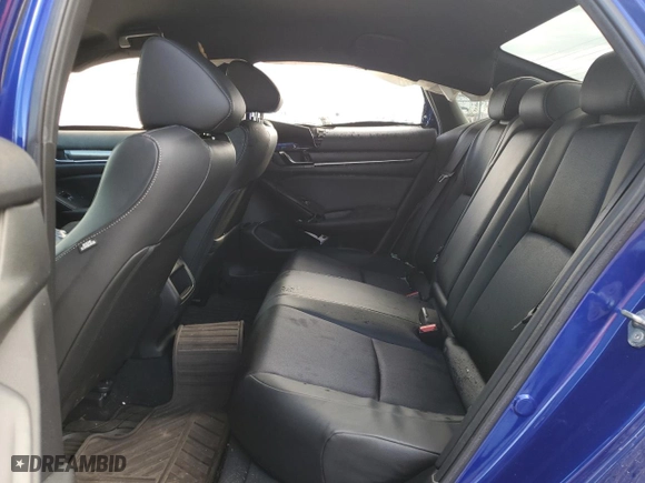 2019 Honda Accord Sedan Sport 1.5T with VIN 1HGCV1F3XKA101048, listed as a Copart auction lot 84796114 with 0 mi miles and Salvage Title. Bid and sale history available at carsss.com. Image 10.