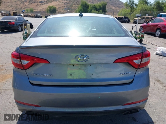 2015 Hyundai Sonata Sport with VIN 5NPE34AF5FH216123, listed as a IAAI auction lot 42271866 with 85,346 mi miles and . Bid and sale history available at DreamBid. Image 16.