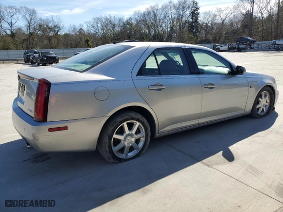 2005 Cadillac STS with VIN 1G6DW677950196102, listed as a Copart auction lot 42146505 with 323,458 mi miles and Salvage Title. Bid and sale history available at carsss.com. Image 3.