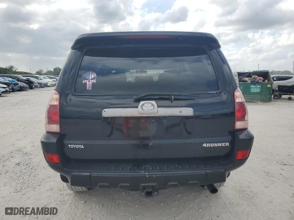 2003 Toyota 4Runner SR5 with VIN JTEZT14R130007309, listed as a Copart auction lot 51032505 with 164,693 mi miles and Clean Title. Bid and sale history available at carsss.com. Image 6.