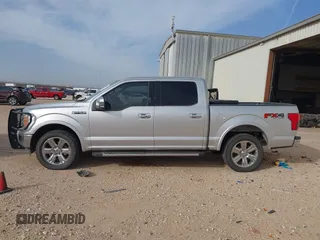 2018 Ford F-150 XL with VIN 1FTEW1E54JFC43582, listed as a IAAI auction lot 41810585 with 189,863 mi miles. Bid and sale history available at carsss.com. Image 14.