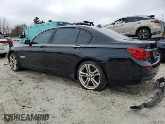2013 BMW 7 Series 750Li xDrive с VIN WBAYF8C58DD141496, выставлен на аукционе Copart как лот 49923365 с пробегом 141 620 миль миль и Чистый • Clean title. История ставок и продаж доступна на DreamBid. Изображение 2.