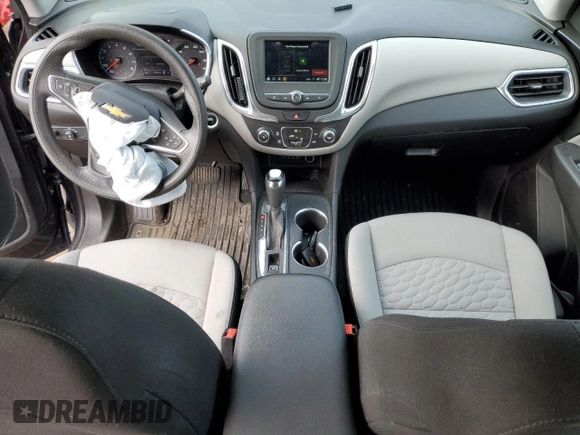 2019 Chevrolet Equinox LS with VIN 3GNAXHEV4KL219544, listed as a Copart auction lot 52027775 with 57,789 mi miles and Clean Title. Bid and sale history available at DreamBid. Image 8.