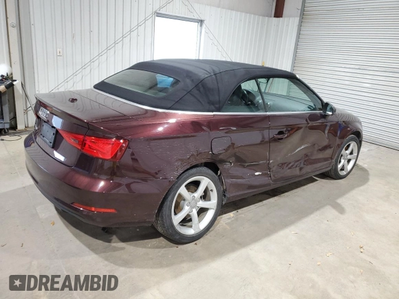 2015 Audi A3 1.8T Premium with VIN WAU6CLFF0F1083654, listed as a Copart auction lot 46151105 with 38,780 mi miles and Salvage Title. Bid and sale history available at carsss.com. Image 3.