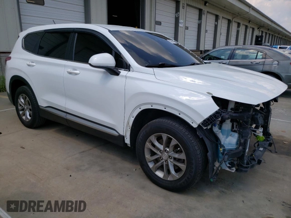 2019 Hyundai Santa Fe SE with VIN 5NMS23ADXKH013816, listed as a Copart auction lot 58556295 with 159,521 mi miles and Salvage title. Bid and sale history available at DreamBid. Image 4.