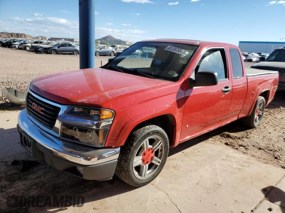 2006 GMC Canyon SLE Z85 with VIN 1GTCS196568283445, listed as a Copart auction lot 88120755 with 137,935 mi miles and Salvage Title. Bid and sale history available at carsss.com. Image 1.