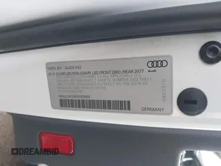 2019 Audi A6 Premium Plus z VIN WAUL2AF26KN083698, wystawiony jako IAAI lot #41939521 z przebiegiem 62 690 mil mil oraz . Historia ofert i sprzedaży dostępna na DreamBid. Obrazek 9.