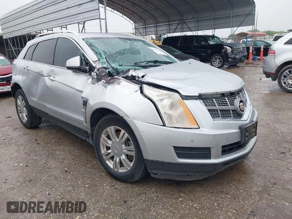 2011 Cadillac SRX Luxury Collection with VIN 3GYFNAEY5BS678474, listed as a IAAI auction lot 41885759 with 176,341 mi miles. Bid and sale history available at carsss.com. Image 1.