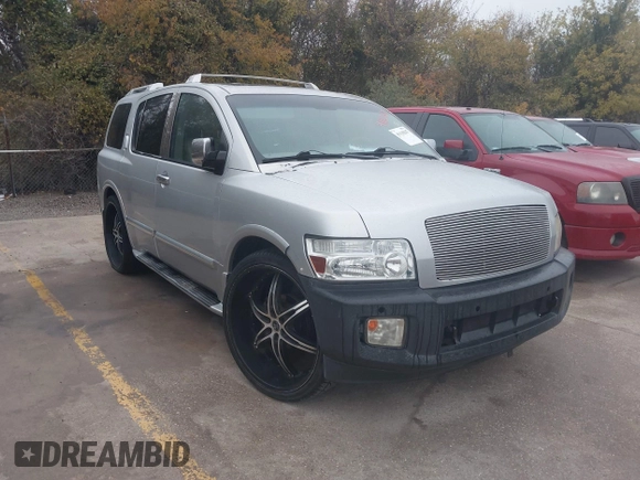 2006 Infiniti QX56 with VIN 5N3AA08A46N809434, listed as a IAAI auction lot 41110267 with 1 mi miles. Bid and sale history available at carsss.com. Image 1.