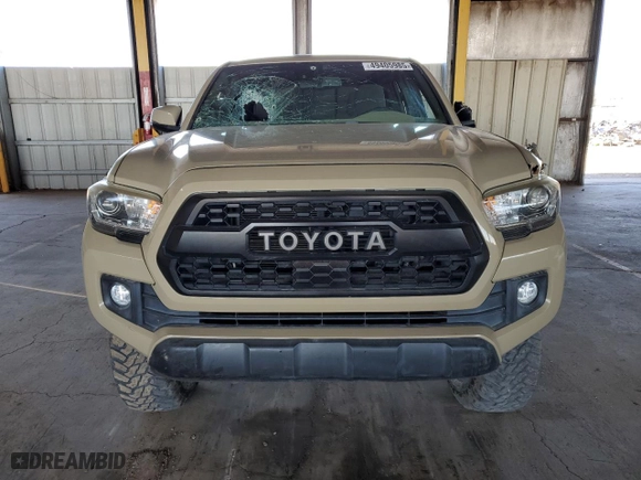 2018 Toyota Tacoma SR with VIN 3TMCZ5ANXJM135401, listed as a Copart auction lot 49405985 with 62,637 mi miles and Salvage Title. Bid and sale history available at carsss.com. Image 5.