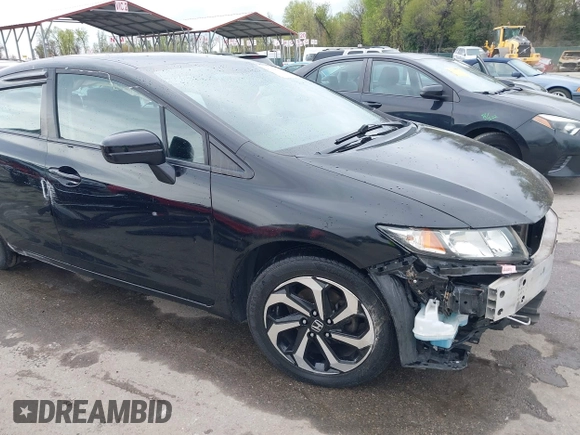 2015 Honda Civic Sedan LX with VIN 19XFB2F55FE032171, listed as a IAAI auction lot 41998655 with 116,857 mi miles. Bid and sale history available at carsss.com. Image 18.
