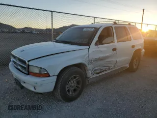 2003 Dodge Durango SLT z VIN 1D4HR48N23F628713, wystawiony jako Copart lot #73639703 z przebiegiem Nie podano mil oraz Szkoda całkowita • Salvage title. Historia ofert i sprzedaży dostępna na DreamBid. Obrazek 1.