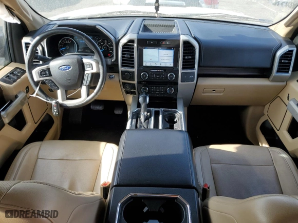 2017 Ford F-150 XL with VIN 1FTEW1CG4HKD07142, listed as a Copart auction lot 87091804 with 118,671 mi miles and Salvage Title. Bid and sale history available at carsss.com. Image 8.