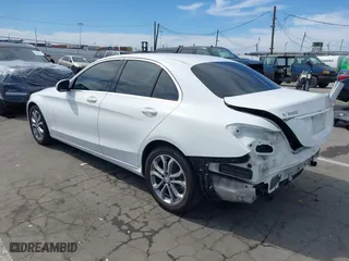 2015 Mercedes-Benz C-Class C 300 with VIN 55SWF4JB3FU091838, listed as a IAAI auction lot 42018413 with 98,338 mi miles. Bid and sale history available at carsss.com. Image 3.