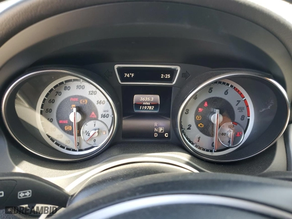 2016 Mercedes-Benz GLA with VIN WDCTG4EB1GJ225214, listed as a Copart auction lot 52453445 with 119,782 mi miles and Clean Title. Bid and sale history available at carsss.com. Image 9.