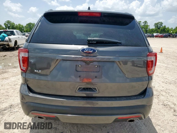 2017 Ford Explorer XLT z VIN 1FM5K7D88HGD41816, wystawiony jako Copart lot #64576955 z przebiegiem 124 524 mil mil oraz Szkoda całkowita • Salvage title. Historia ofert i sprzedaży dostępna na DreamBid. Obrazek 6.