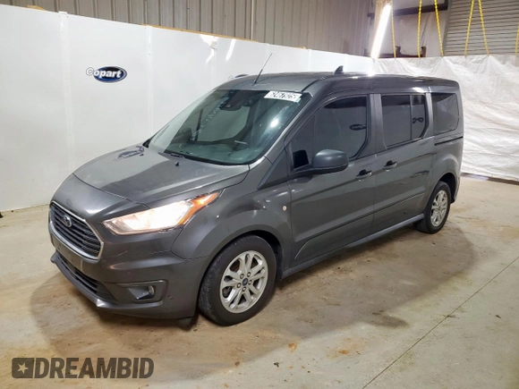 2019 Ford Transit Connect XLT with VIN NM0GE9F24K1397770, listed as a Copart auction lot 62467925 with 90,220 mi miles and Clean title. Bid and sale history available at DreamBid. Image 1.