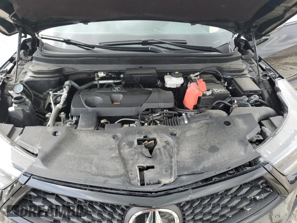 2023 Acura RDX w/A-Spec Package with VIN 5J8TC2H66PL006825, listed as a Copart auction lot 58852025 with 26,109 mi miles and Salvage title. Bid and sale history available at DreamBid. Image 12.