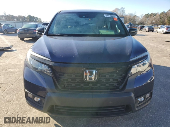 2019 Honda Passport EX-L with VIN 5FNYF7H55KB011252, listed as a Copart auction lot 82930234 with 61,777 mi miles and Salvage Title. Bid and sale history available at carsss.com. Image 5.