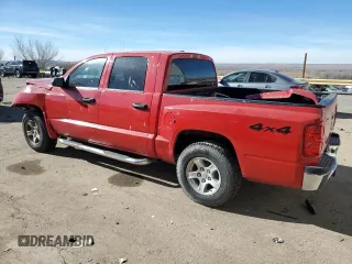 2006 Dodge Dakota SLT with VIN 1D7HW48N76S715000, listed as a Copart auction lot 87466974 with 155,484 mi miles and Salvage Title. Bid and sale history available at DreamBid. Image 2.