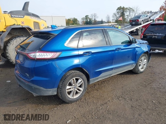 2018 Ford Edge SEL with VIN 2FMPK4J89JBB09962, listed as a IAAI auction lot 40698725 with 180,224 mi miles. Bid and sale history available at carsss.com. Image 4.